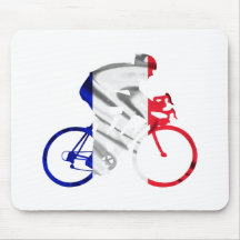 Cycliste de Tour de France Tapis De Souris