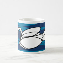 Cygne blanc mug