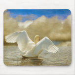 Cygne de dame de honneur - Mousepad Tapis De Souris