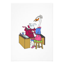 Cygne de Swalanda Faire-part Personnalisé