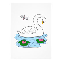 Cygne de Swanda Invitations