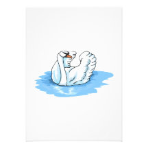 Cygne de Swarold Faire-part