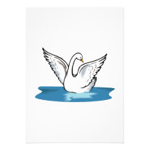 Cygne de Swendy Invitations