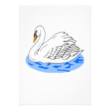 Cygne de Swinkie Invitation Personnalisable