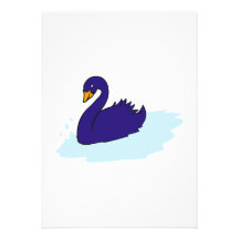 Cygne de Swurple Carton D'invitation
