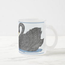 Cygne noir tasse à café