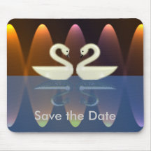 Cygnes-Mousepad Tapis De Souris