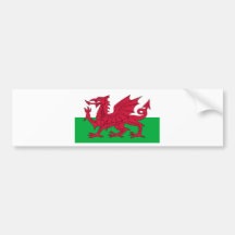 Cymru, la nation celtique du Pays de Galles Adhésifs Pour Voiture