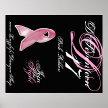 D17 Pink Ribbon Posters
