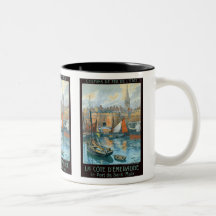 D Émeraude de Côte de La Mugs À Café