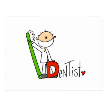 D est pour le dentiste cartes postales