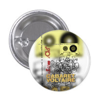 dada de club - voltaire de cabaret badges avec agrafe