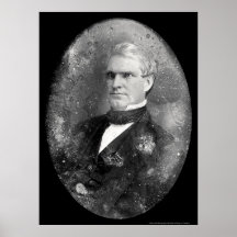 Daguerréotype 1850 de Kelsey de receveur des poste Poster