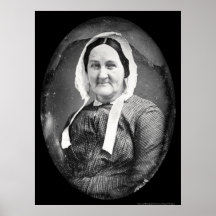 Daguerréotype 1851 de Louisa Whitman Affiche