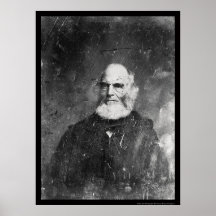 Daguerréotype 1851 de William Bryant Poster
