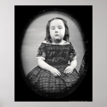 Daguerréotype 1852 d'Adeline Stowell Posters