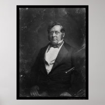 Daguerréotype 1852 du sénateur Thomas Pratt le Mar Posters