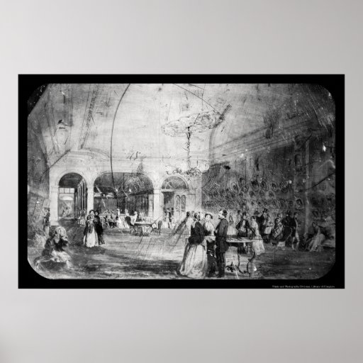 Daguerréotype 1854 de Matthew Brady Affiche