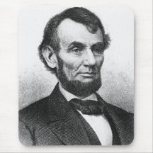 Daguerréotype - Abraham Lincoln Tapis De Souris