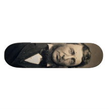 Daguerréotype de Maxham de portrait de Henry David Plateaux De Planche À Roulettes