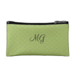 Damassé avec le monogramme sacs baguettes