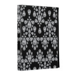 Damassé de diamant étui iPad folio