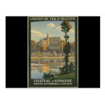 d'Amboise de château Carte Postale