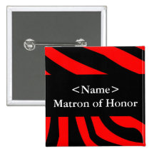 Dame de honneur badge avec épingle