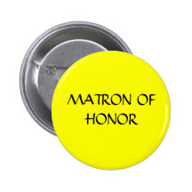 DAME DE HONNEUR - bouton Pin's Avec Agrafe