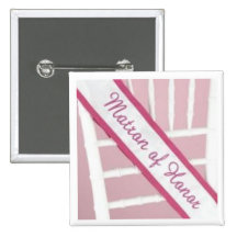 dame de honneur pin's avec agrafe