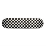 Damier Planches À Roulettes Customisées