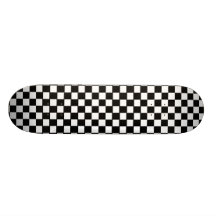 Damier Planches À Roulettes Customisées