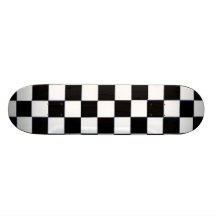 damier plateau de planche à roulettes