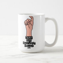 D'amitié la tasse drôle brillante pour toujours