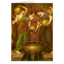Danaides par le château d'eau de JW, art victorien Cartes