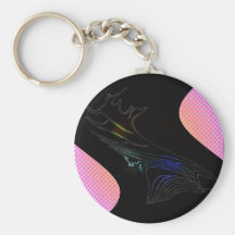 Danceing flame key chain