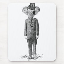 Dandy d'éléphant tapis de souris