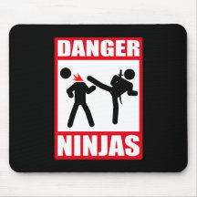 Danger Ninjas Tapis De Souris