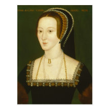 D'Anne Boleyn épouse en second lieu de portrait de Carte Postale