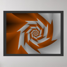 Dans la copie de distance poster
