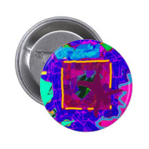 Dans la ville badges avec agrafe