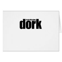 Dans le contact avec mon Dork intérieur Cartes De Vœux