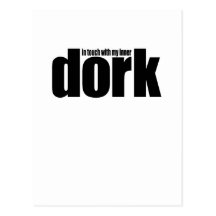 Dans le contact avec mon Dork intérieur Cartes Postales