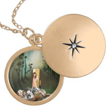 Dans le pendentif de forêt