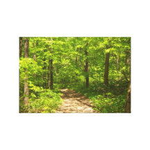 Dans les bois toile tendue