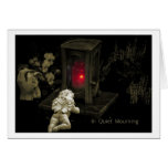 Dans les Quiet Mourning Carte De Vœux
