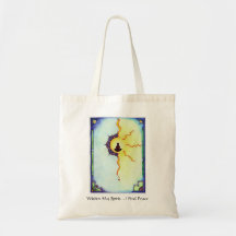 Dans mon esprit….Je trouve la paix Sacs En Toile
