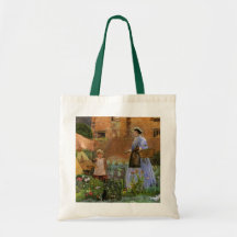 Dans un jardin dans Cookham par George John Pinwel Sacs Fourre-tout