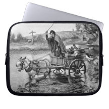 Dans une douille d'ordinateur portable de difficul housse ordinateur portable