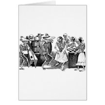 "Dansant le Jarabe dans l'autre monde " Carte De Vœux